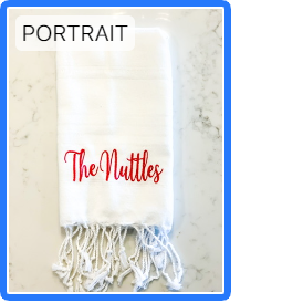 Custom hand towels