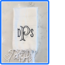 Custom hand towels