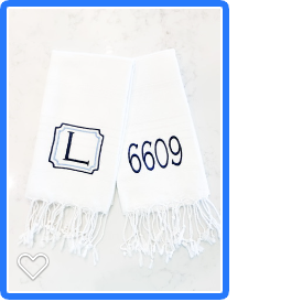 Custom hand towels