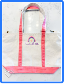 Medium canvas tote